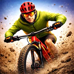 Bmx Bike Race Cycle Stunt Game 아이콘